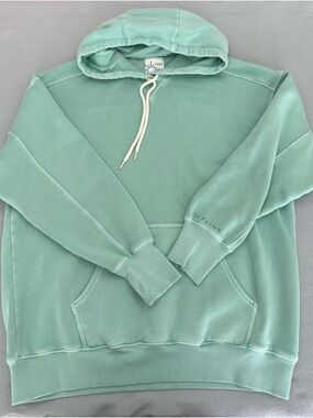 OFFLINE Mint Green Oversized Pullover Hoodie Size Small